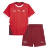 Conjunto (Camiseta+Pantalón Corto) Suiza Primera Equipación Euro 2024 - Niño